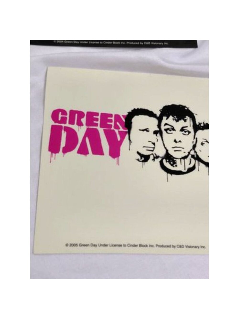 Vintage Band Sticker Lot — Green Day, Ramones, Grateful Dead (10 Stickers) - Picture 6 of 6